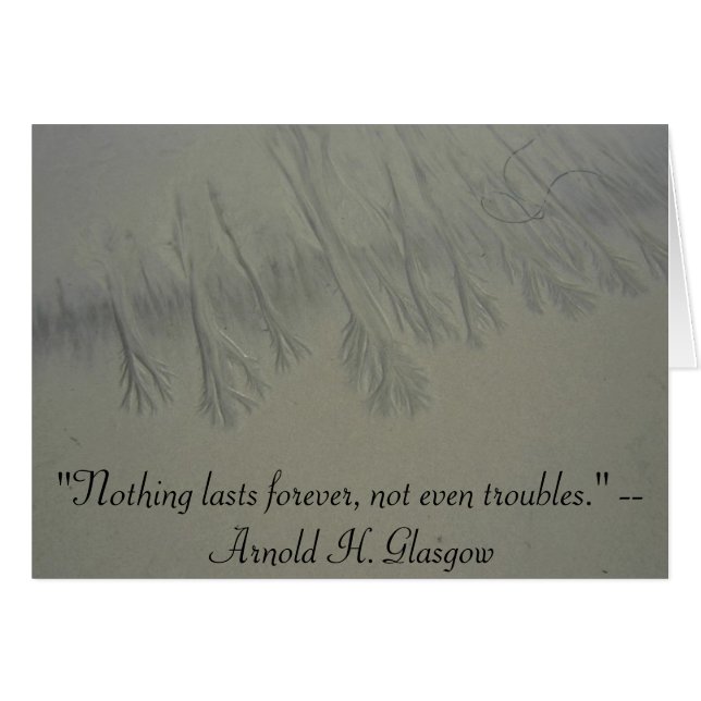 "Nothing lasts forever, not eve... (Front Horizontal)