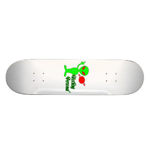 Nothing Personal Space Alien Skateboard