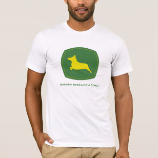 Nothing Runs Like A Corgi Men's T-shirt