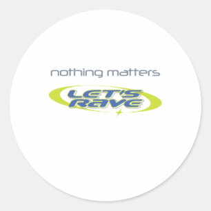 Nothing S Classic Round Sticker