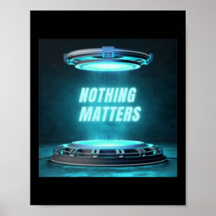 Nothing S Just Chill Sticker  Poster