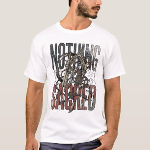 Nothing Sacred Anatomical Heart Gothic Graphic T-Shirt