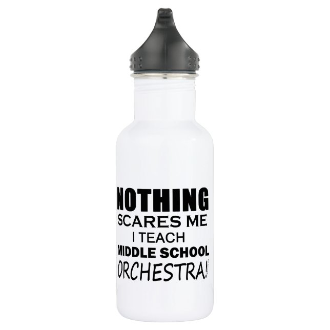 Nothing Scares Me Middle School Orchestra 532 Ml Water Bottle (Right)
