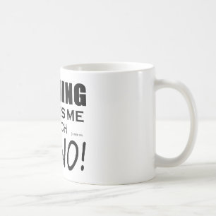 Nothing Scares Me Piano Coffee Mug