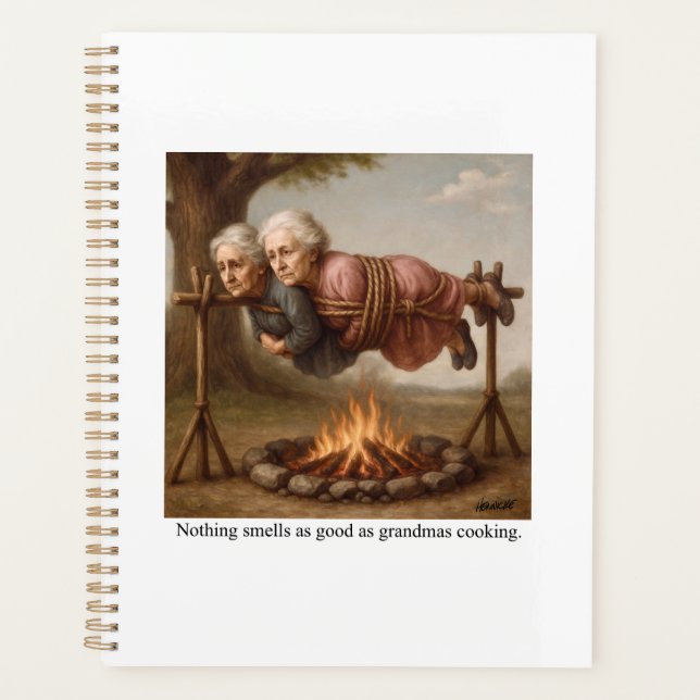 Nothing smells as good as grandmas cooking. planner (Front)