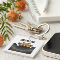 "NOTHING STAYS BURIED FOREVER" Orange Cat