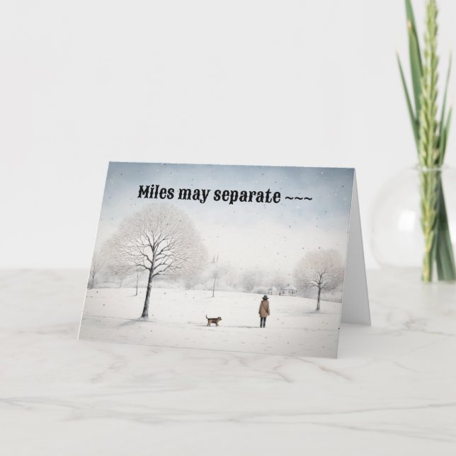 NOTHING STOPS THE LOVE CHRISTMAS CARD FOR ANYONE (Front)