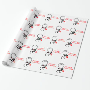 Nothing to do here - meme wrapping paper