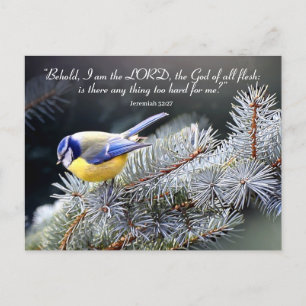 Nothing too Hard for the Lord Postcard