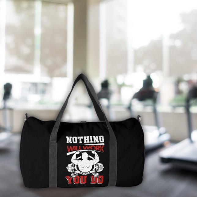 Nothing Will Work Unless You Do Duffle Bag (Creator Uploaded)