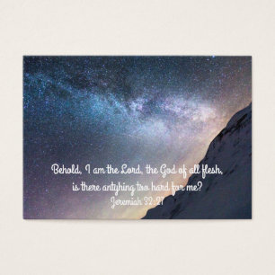 Nothing's Impossible with God Inspiration Card