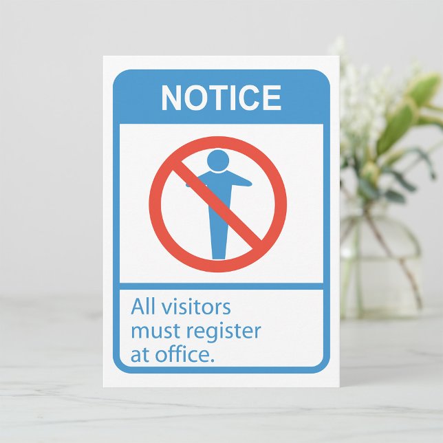 Notice All Visitors Invitation (Creator Uploaded)