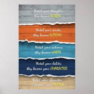 Notice To All Students, Class Rules Poster