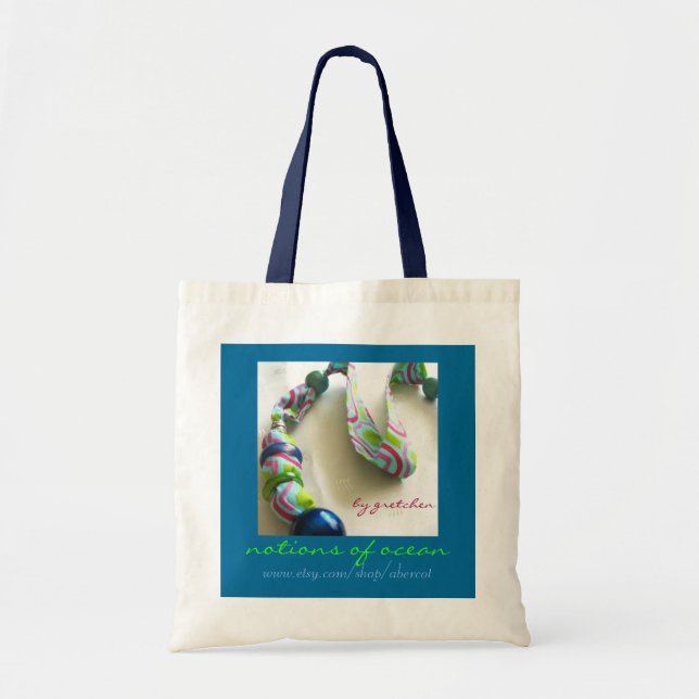 Notions of Ocean Tote Bag (Front)