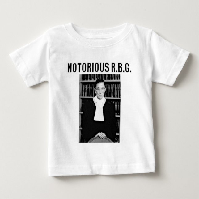 Notorious RBG Baby T-Shirt (Front)