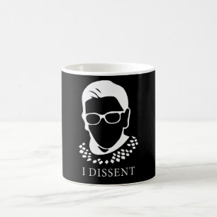 Notorious RBG - I Dissent Coffee Mug