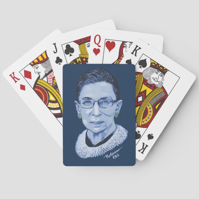 Notorious RBG II Playing Cards (Back)