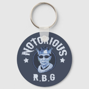 Notorious RBG III Key Ring