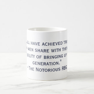 Notorious RBG Quote Mug