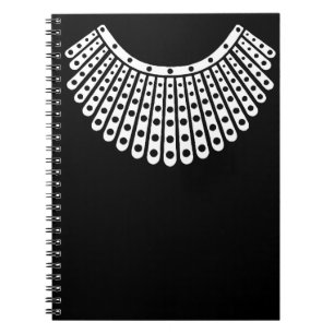 Notorious RBG, Ruth Bader Ginsburg, RBG Collar Notebook