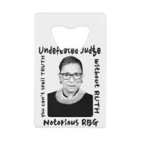 Notorious RBG Undefeated Judge