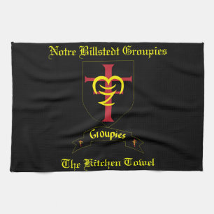 Notre Billstedt Groupies the Kitchen Towel
