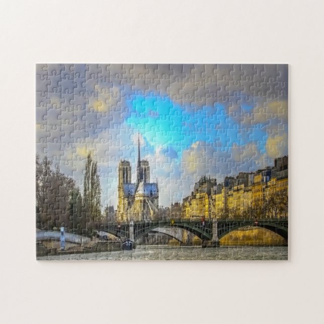 Notre Dame (1163-2019) Jigsaw Puzzle (Horizontal)