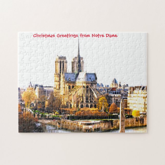 Notre Dame (1163-2019) Jigsaw Puzzle (Horizontal)