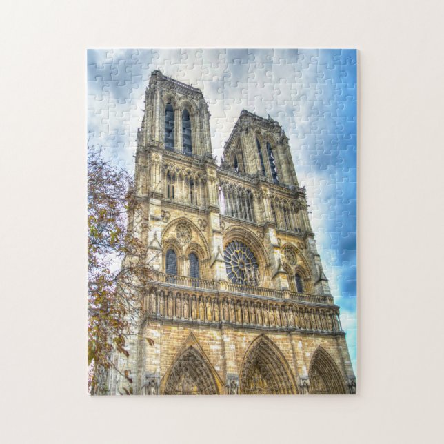 Notre Dame (1163-2019) Jigsaw Puzzle (Vertical)