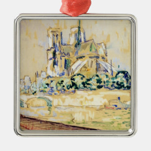 Notre Dame, 1885 Metal Tree Decoration