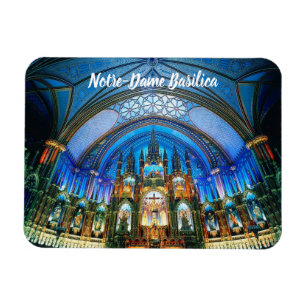 Notre-Dame Basilica Montreal Canada Magnet
