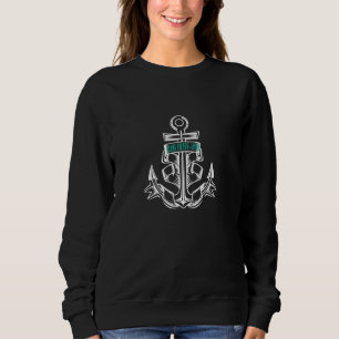 Notre Dame Beach France - Anchor Sweatshirt