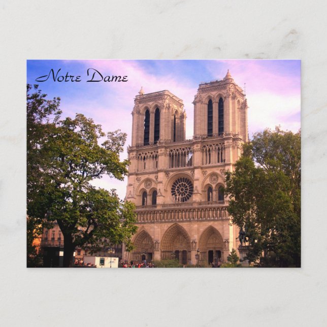 notre dame bright postcard (Front)