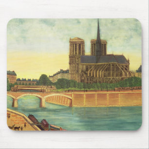 Notre-Dame c.1933 Mouse Pad