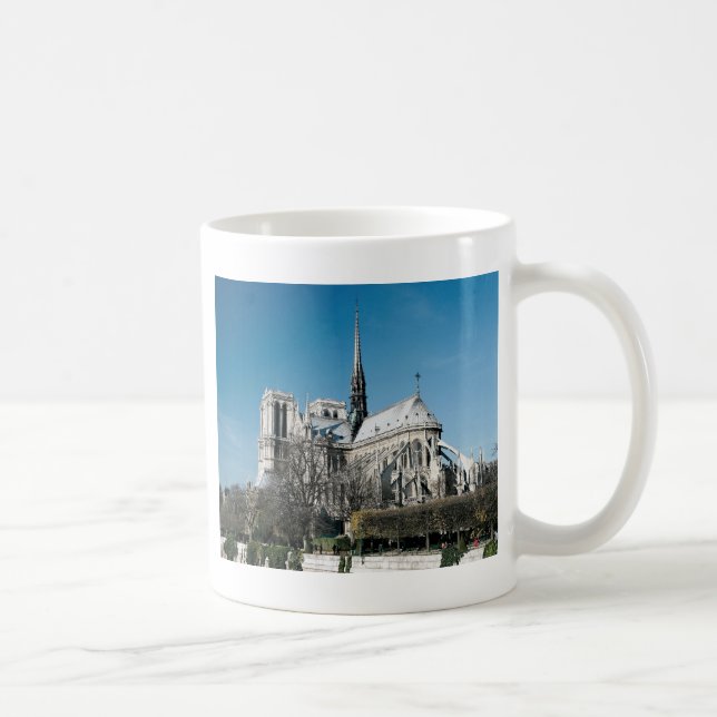 Notre Dame Cathedral Coffee Mug (Right)