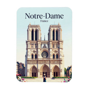 Notre-Dame Cathedral France Magnet