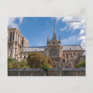 Notre-Dame Cathedral Holiday Postcard