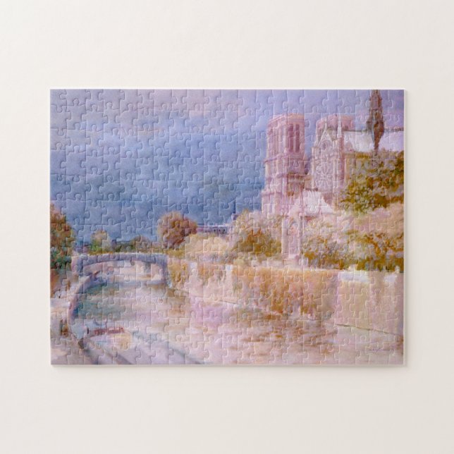 Notre Dame Cathedral Jigsaw Puzzle (Horizontal)