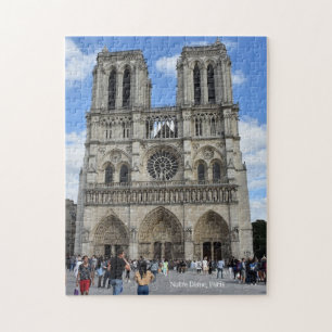 Notre Dame Cathedral, Paris, France Jigsaw Puzzle