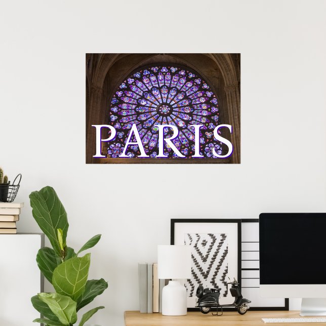 Notre Dame Cathedral | Paris, France Poster (Home Office)
