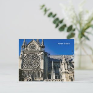 Notre-Dame Cathedral Paris Holiday Postcard