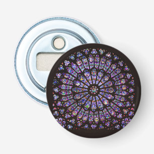 Notre Dame Cathedral Paris Rose Window Bottle Opener