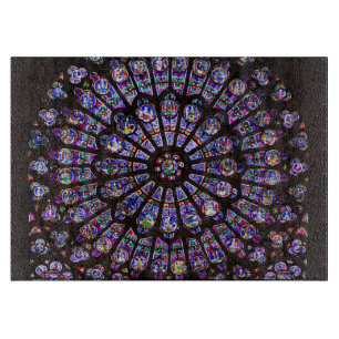 Notre Dame Cathedral Paris Rose Window Cutting Board