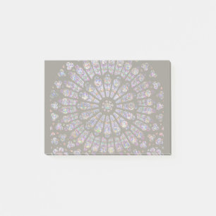 Notre Dame Cathedral Paris Rose Window Post-it Notes