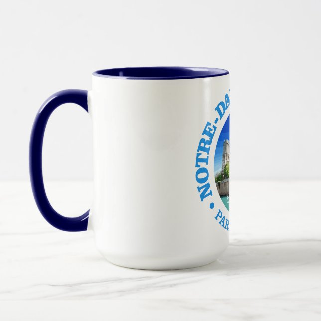 Notre Dame Cathedral (rd) Mug (Left)