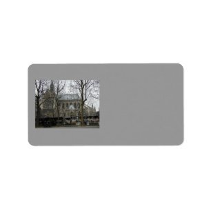 Notre Dame Church Address Label