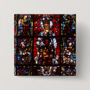 Notre-Dame de la Belle Verriere 15 Cm Square Badge