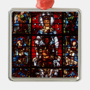 Notre-Dame de la Belle Verriere Metal Tree Decoration