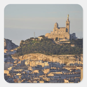 Notre Dame de la Garde Basilica Square Sticker