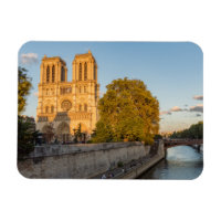 Notre Dame de Paris at Golden Hour - Paris, France
